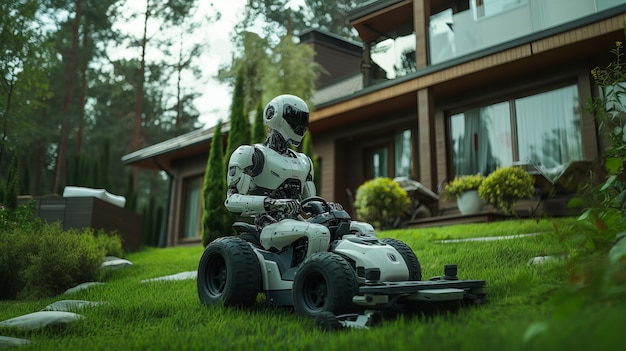 Jak zautomatyzować pielęgnację trawnika przy użyciu robotów koszących?